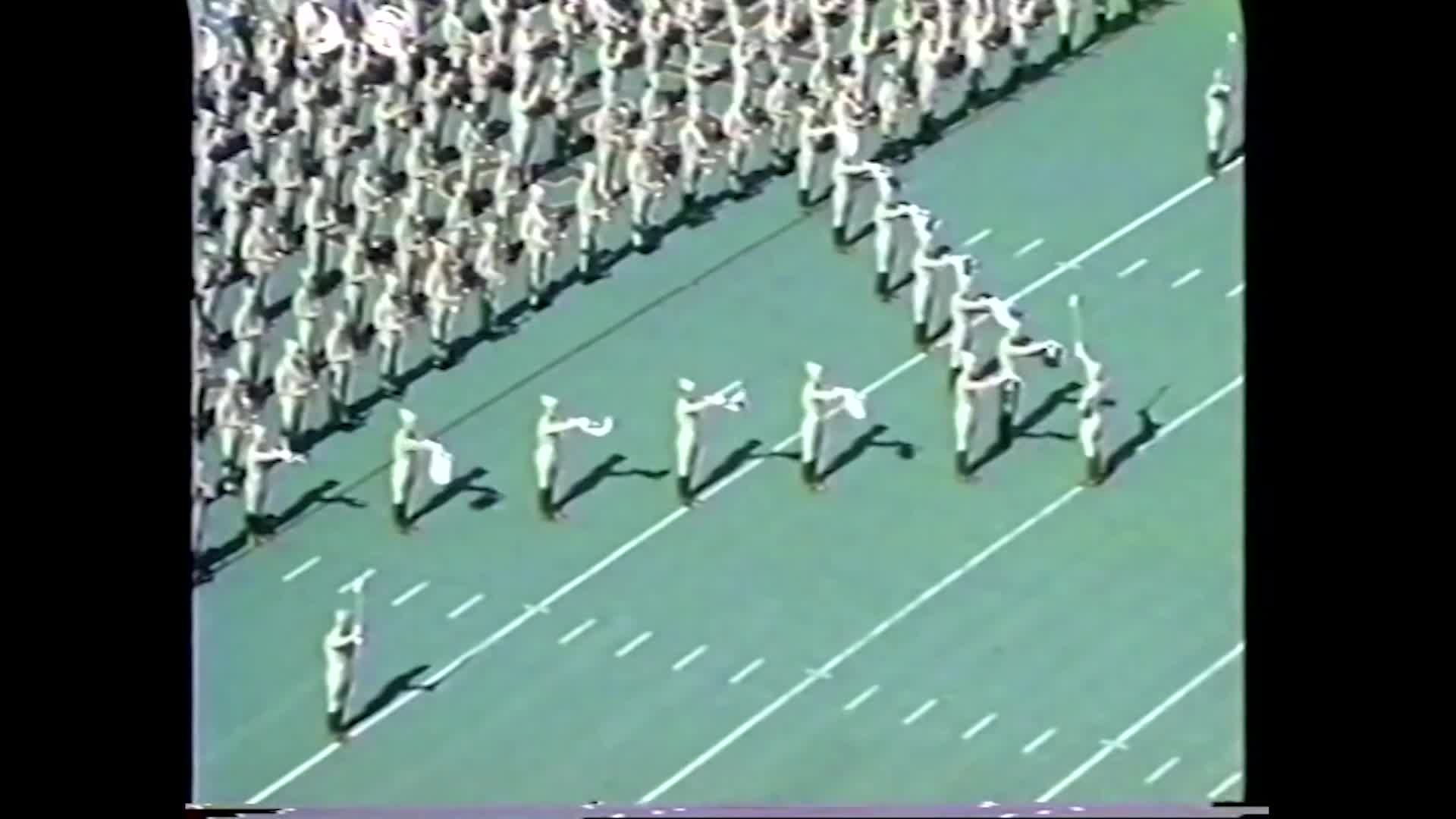 1990 TAMU vs Rice Halftime Drill