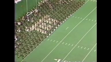 1991 TAMU vs TCU Halftime Drill