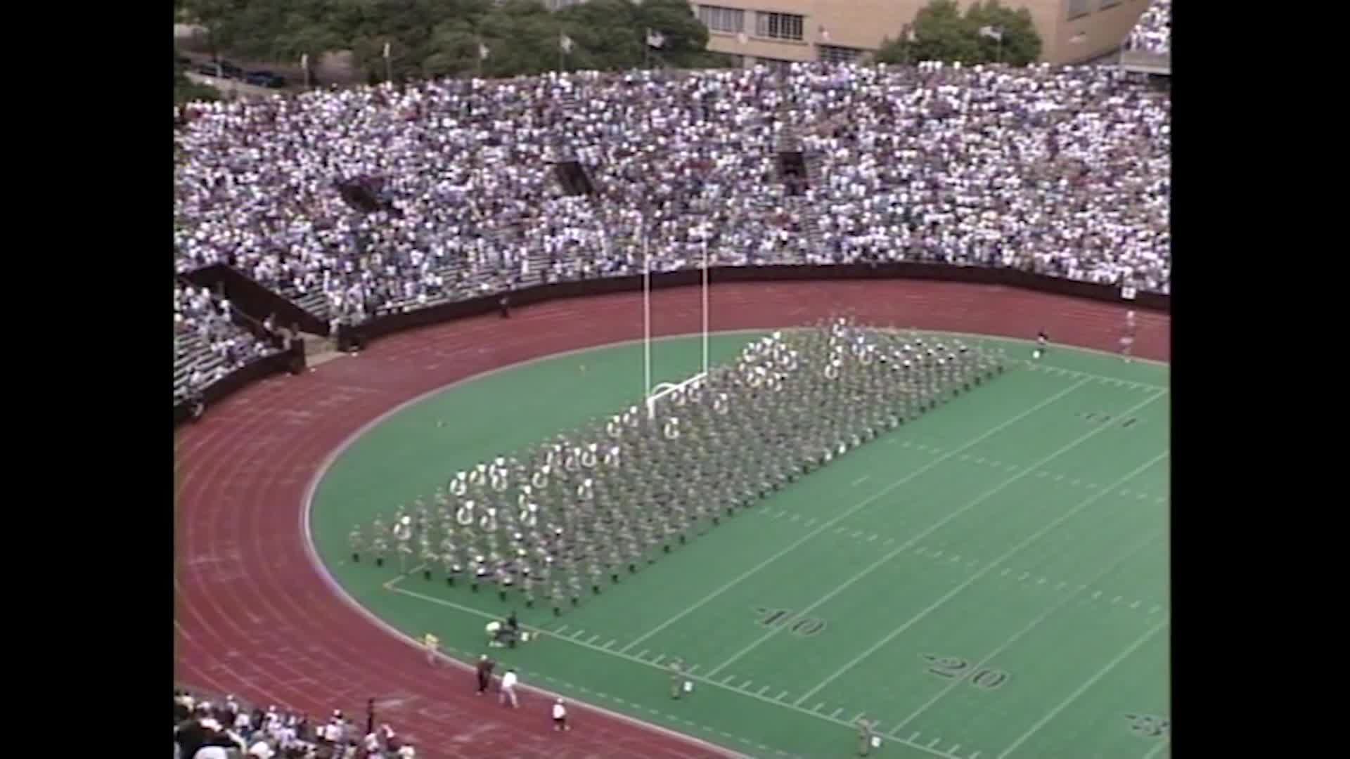 1993 TAMU vs Houston Halftime Drill