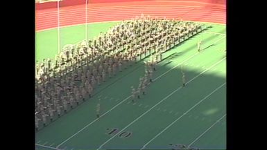 1988 TAMU vs La Tech Halftime Drill 