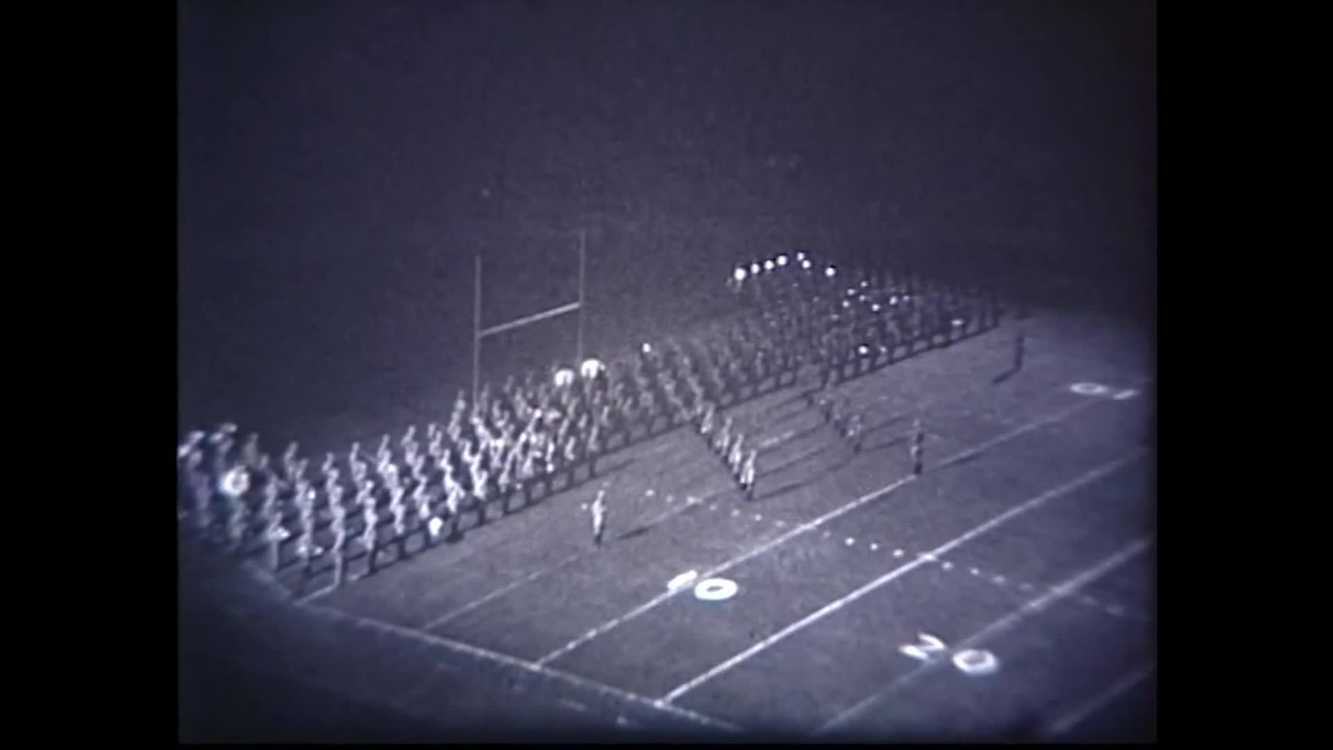 1963 TAMU vs TCU Halftime Drill