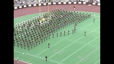 1995 TAMU vs Houston Halftime Drill