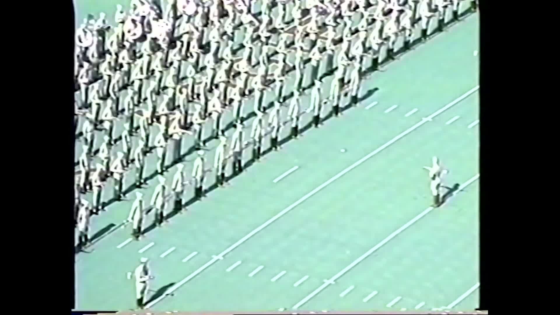 1990 TAMU vs Baylor Halftime Drill