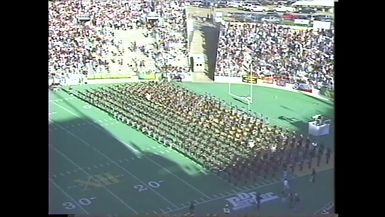 1996 TAMU vs Baylor Halftime Drill