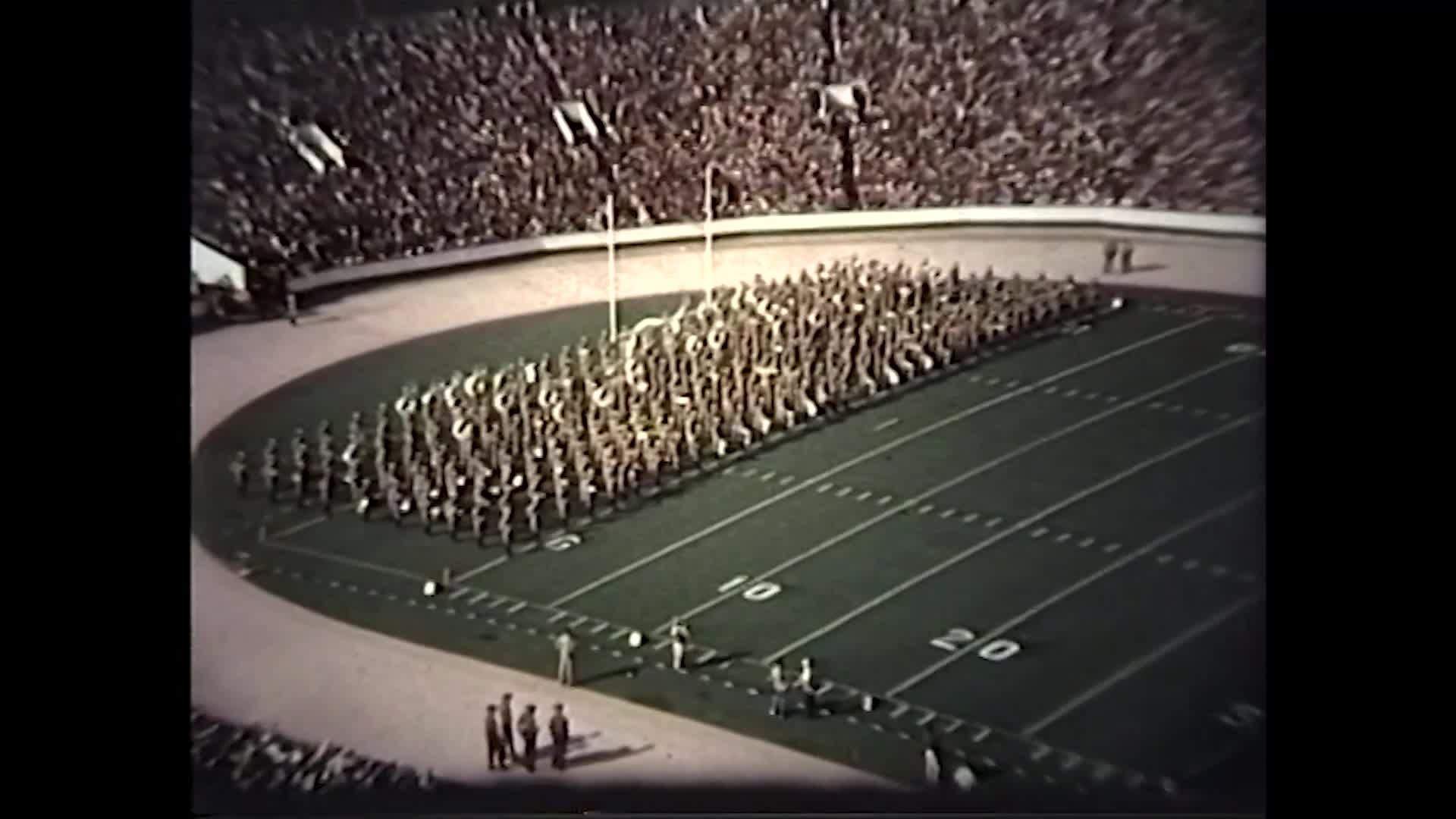 1976 TAMU vs Virginia Tech Halftime Drill