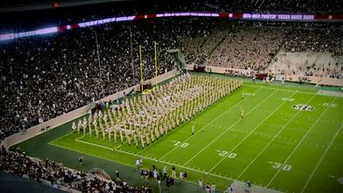 2015 TAMU vs Ball State Halftime Drill