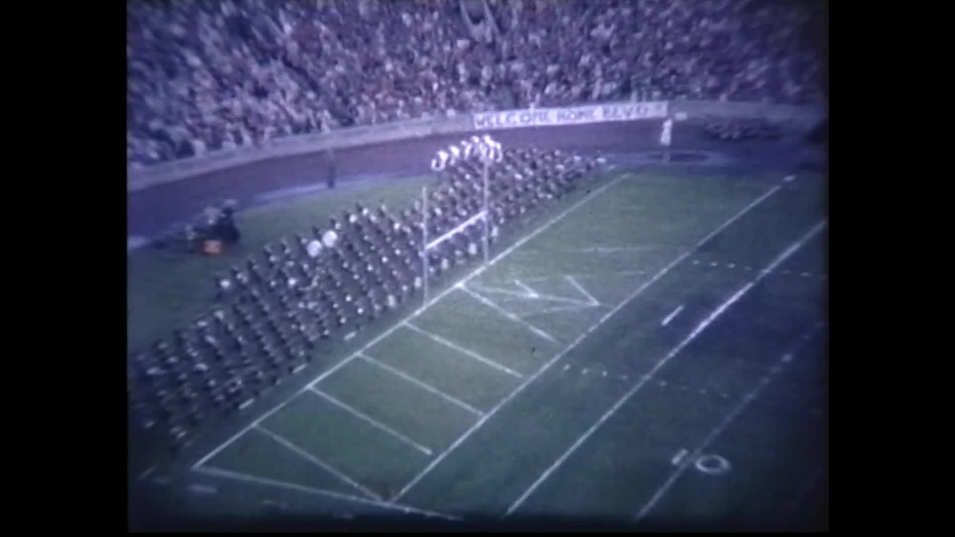 1963 TAMU vs Texas Halftime Drill