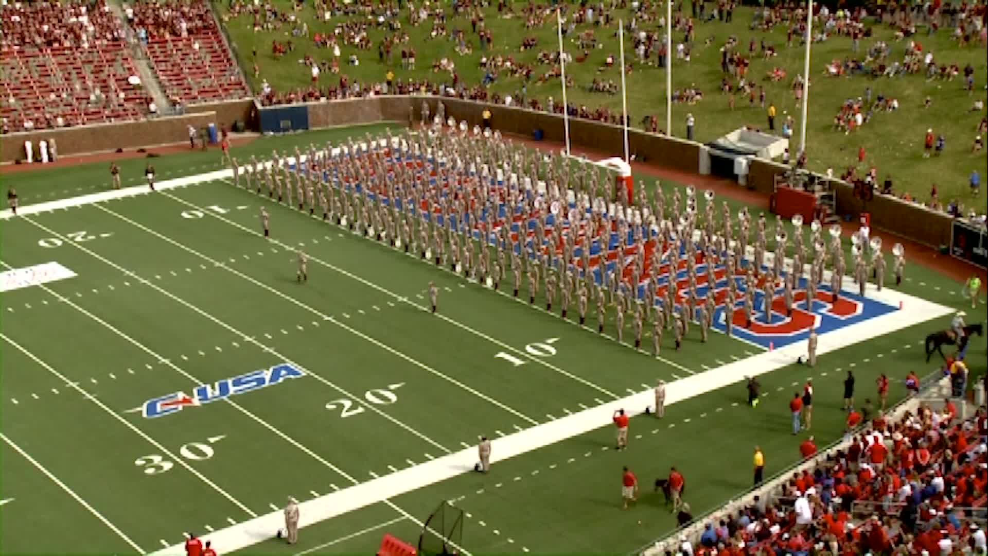 2012 TAMU vs SMU Halftime Drill