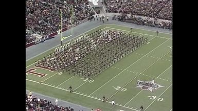 2007 TAMU vs Texas Halftime Drill