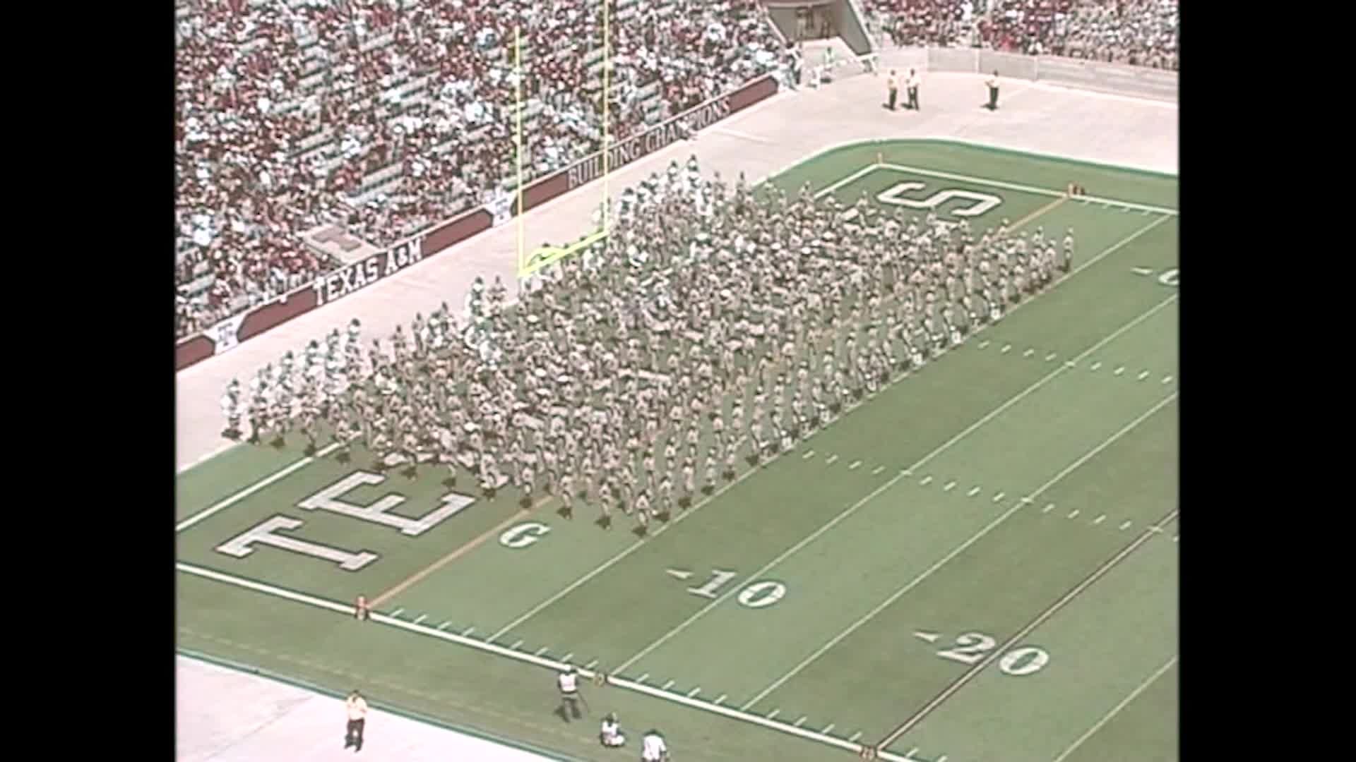 2005 TAMU vs SMU Halftime Drill