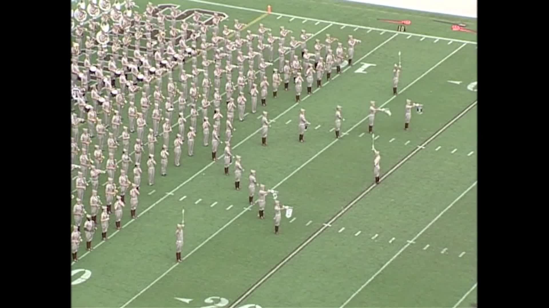 2004 TAMU vs Colorado Halftime Drill