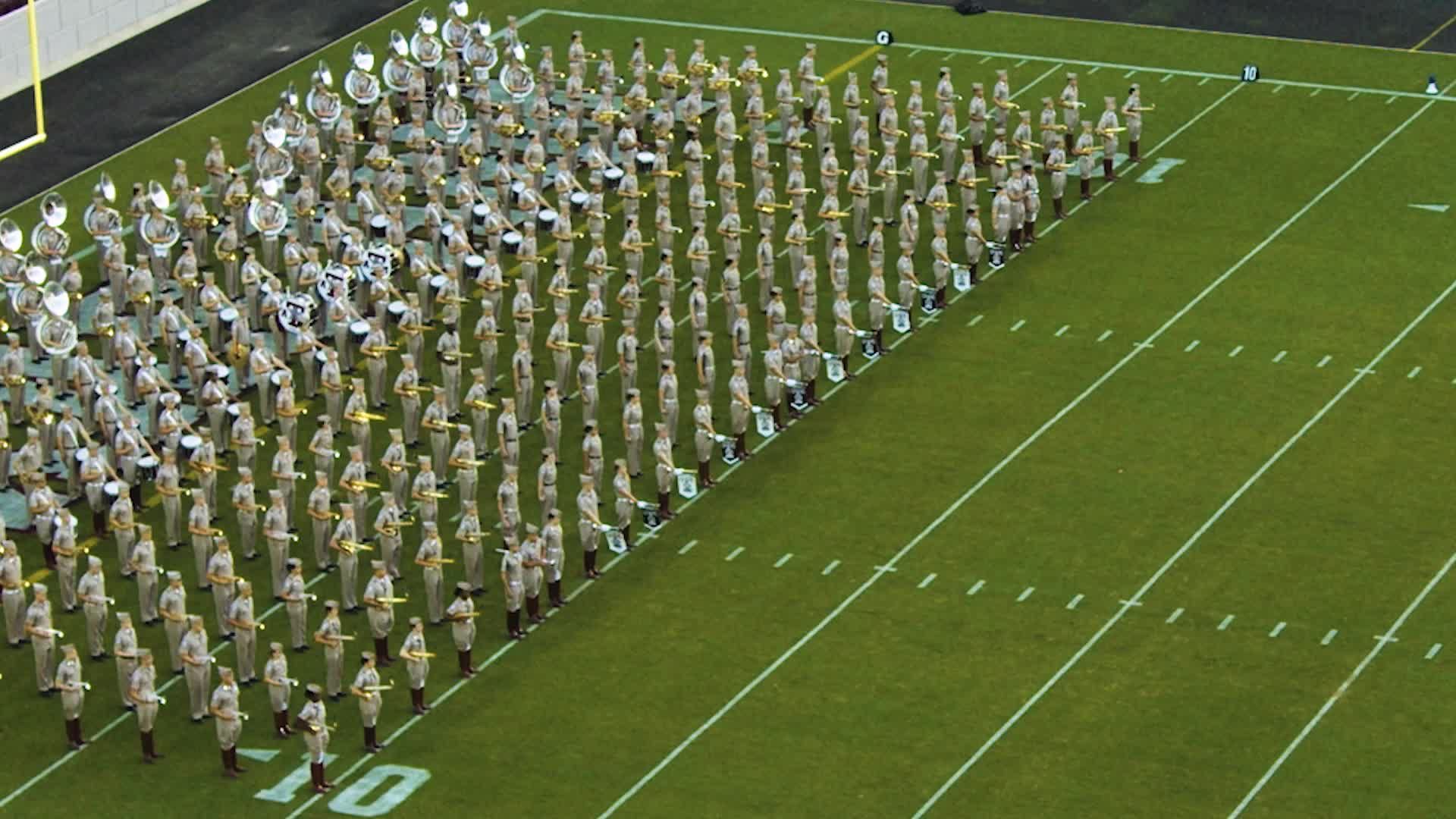 Texas A&M vs Florida Halftime Drill '20