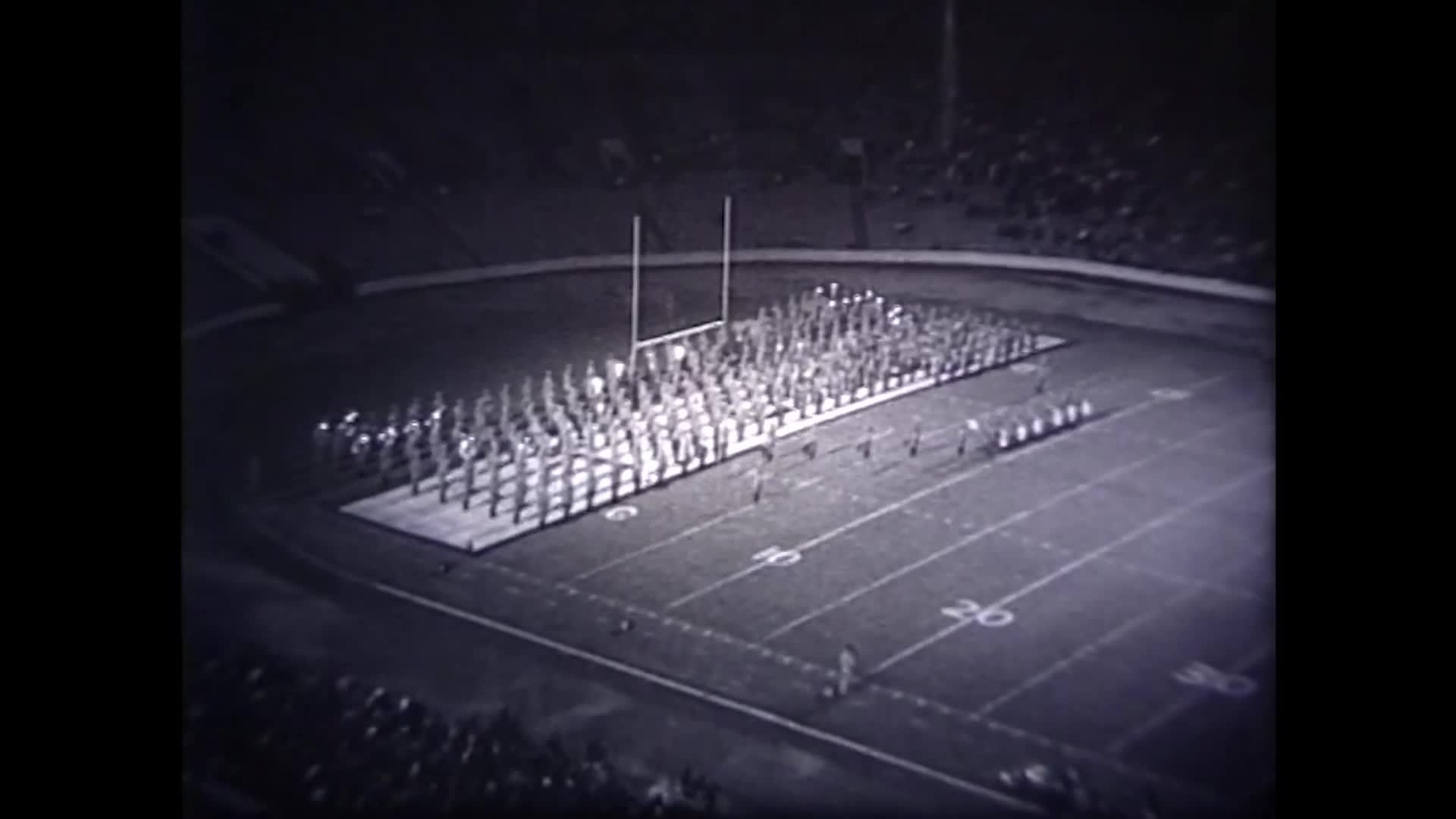 1968 TAMU vs TCU Halftime Drill