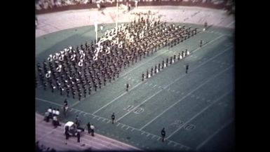 1981 TAMU vs Texas Halftime Drill