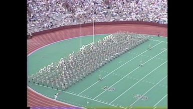 1988 TAMU vs Baylor Halftime Drill 