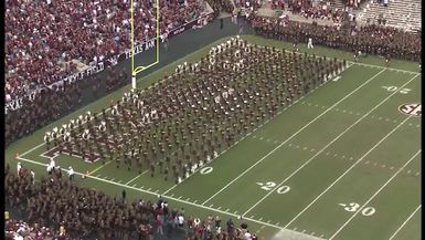 2013 TAMU vs Miss State Halftime Drill