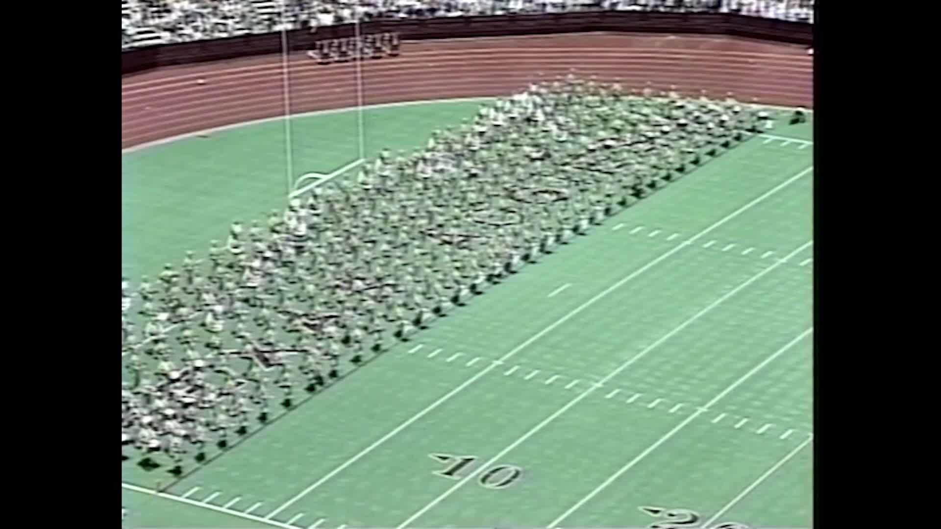 1991 TAMU vs LSU Halftime Drill