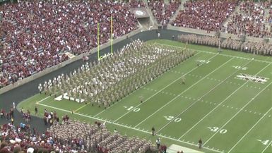 2011 TAMU vs Kansas Halftime Drill