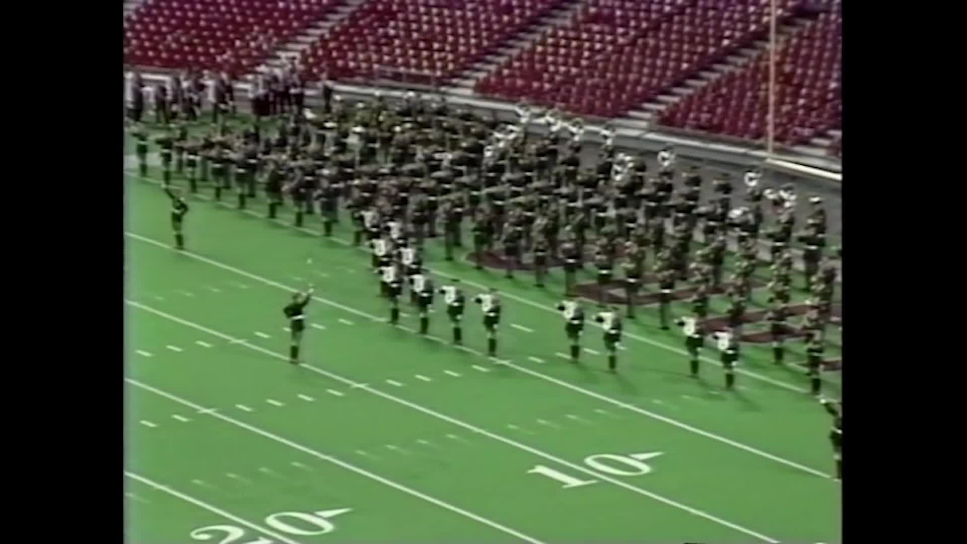 1992 TAMU vs Houston Halftime Drill