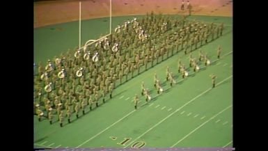 1986 TAMU vs UNT Halftime Drill