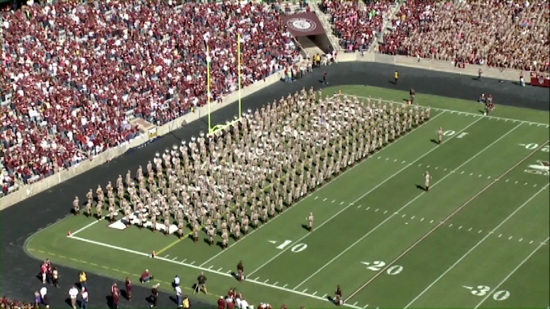 2011 TAMU vs Missouri Halftime Drill