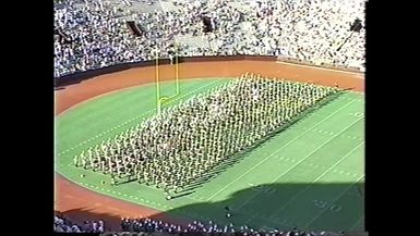 1996 TAMU vs UNT Halftime Drill