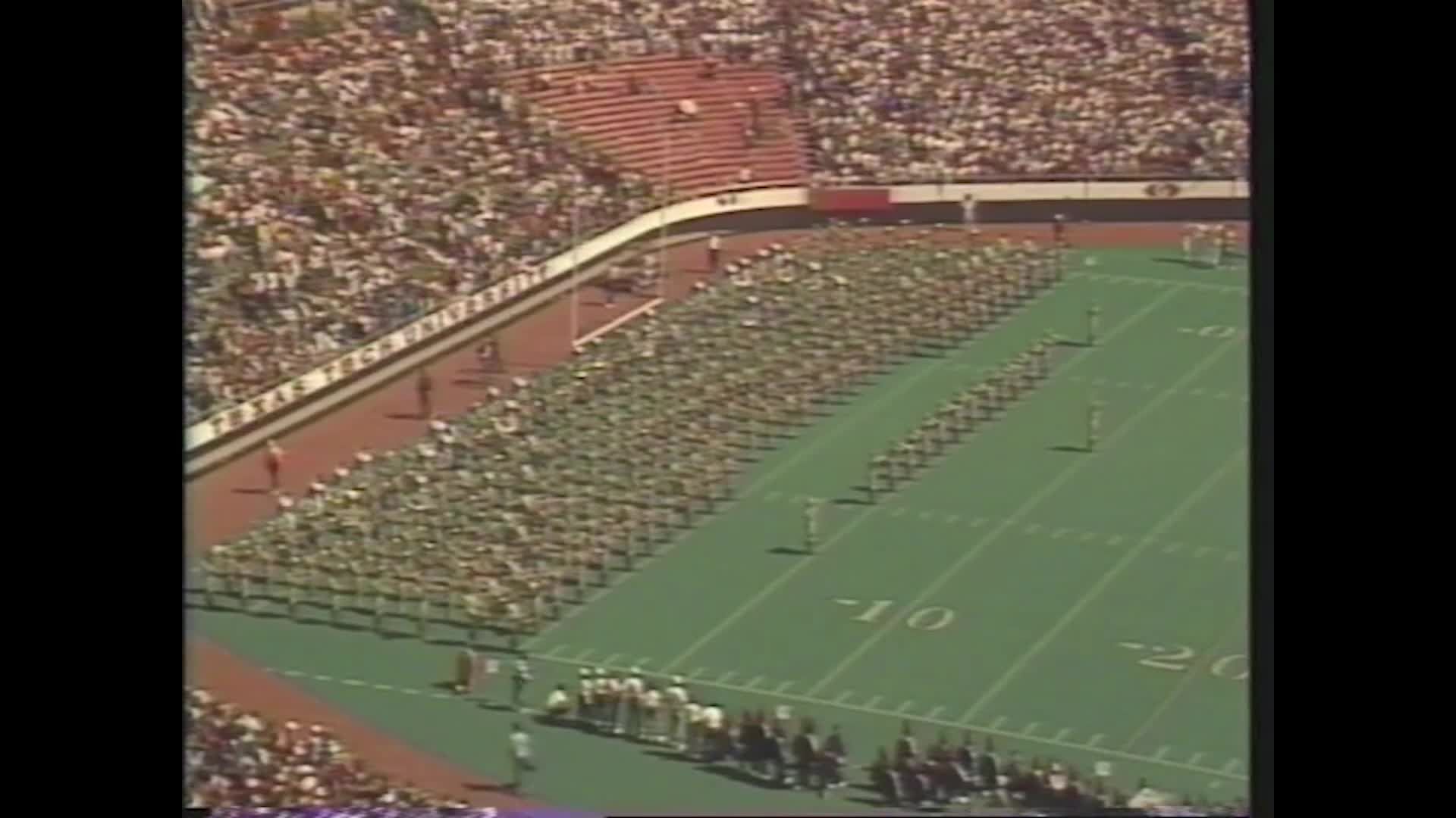 1989 TAMU vs Texas Tech Halftime Drill