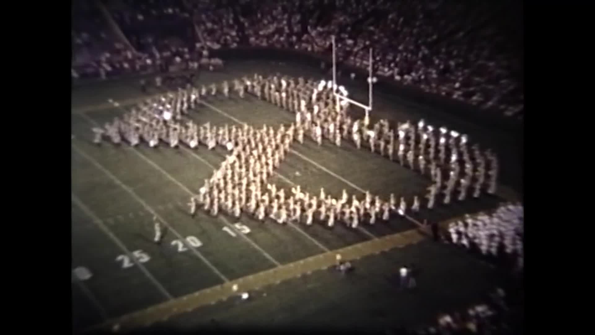 1974 TAMU vs LSU Halftime Drill