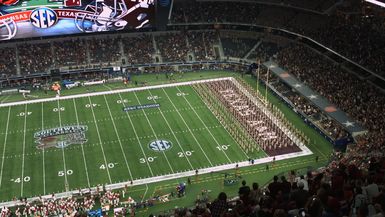 2016 TAMU vs Arkansas Halftime Drill