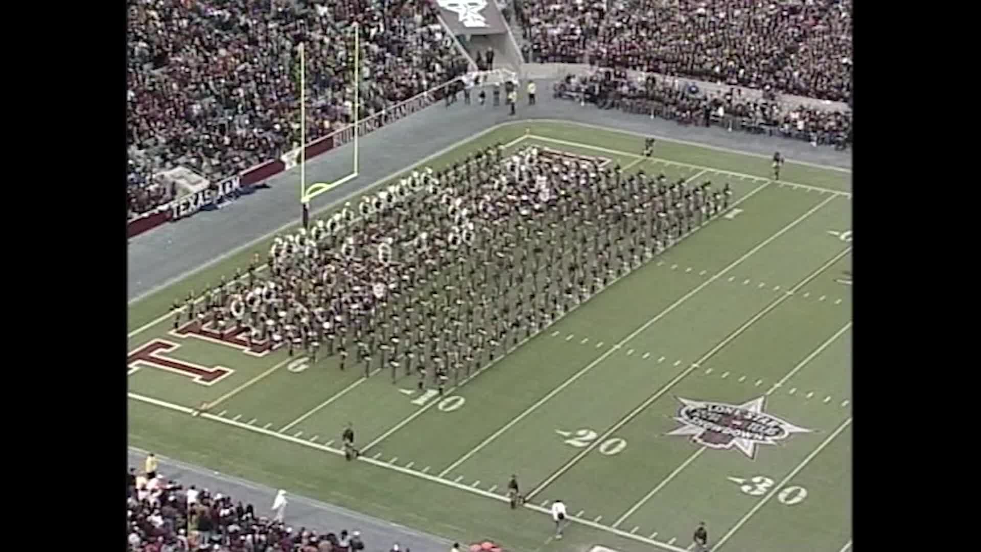 2007 TAMU vs Texas Halftime Drill