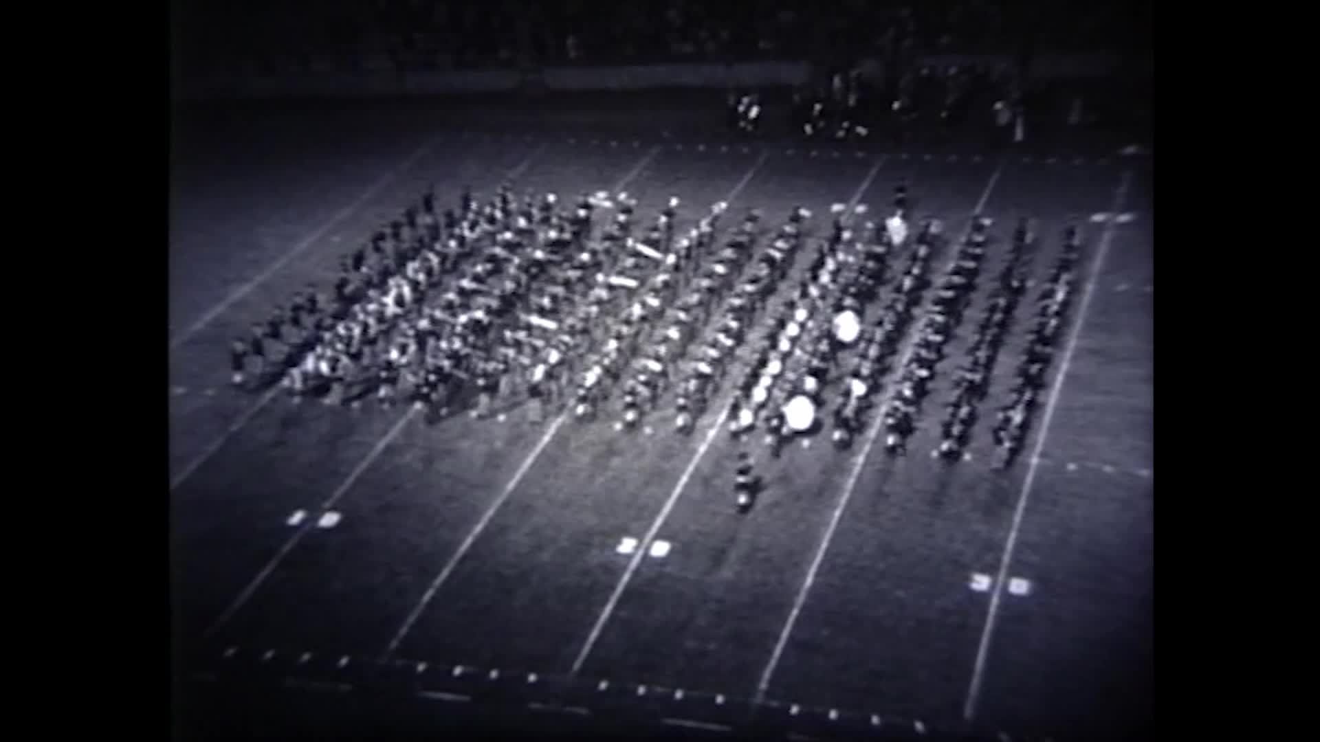 1958 TAMU vs Baylor Halftime Drill