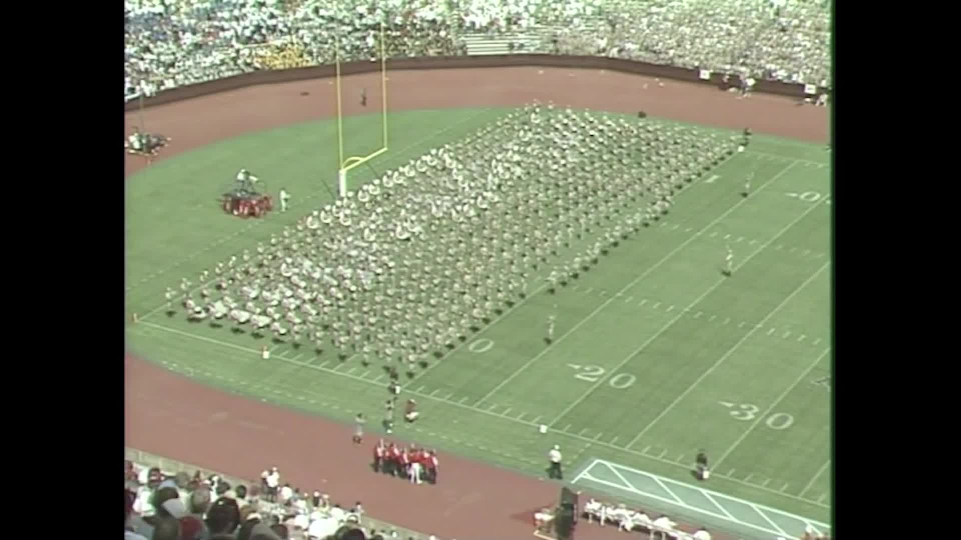 1997 TAMU vs Southwestern LA Halftime Drill