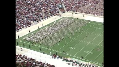 2001 TAMU vs Baylor Halftime Drill