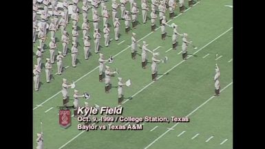 1999 TAMU vs Baylor Halftime Drill