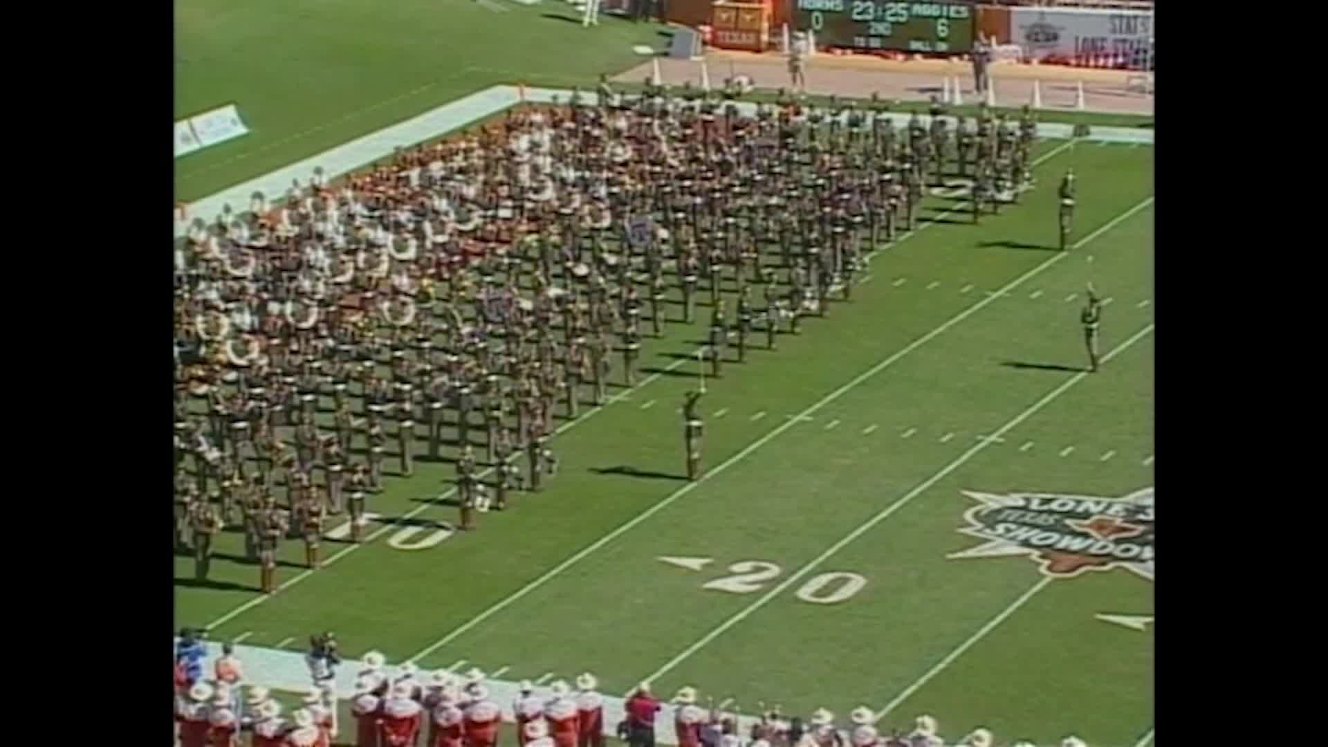 2006 TAMU vs Texas Halftime Drill