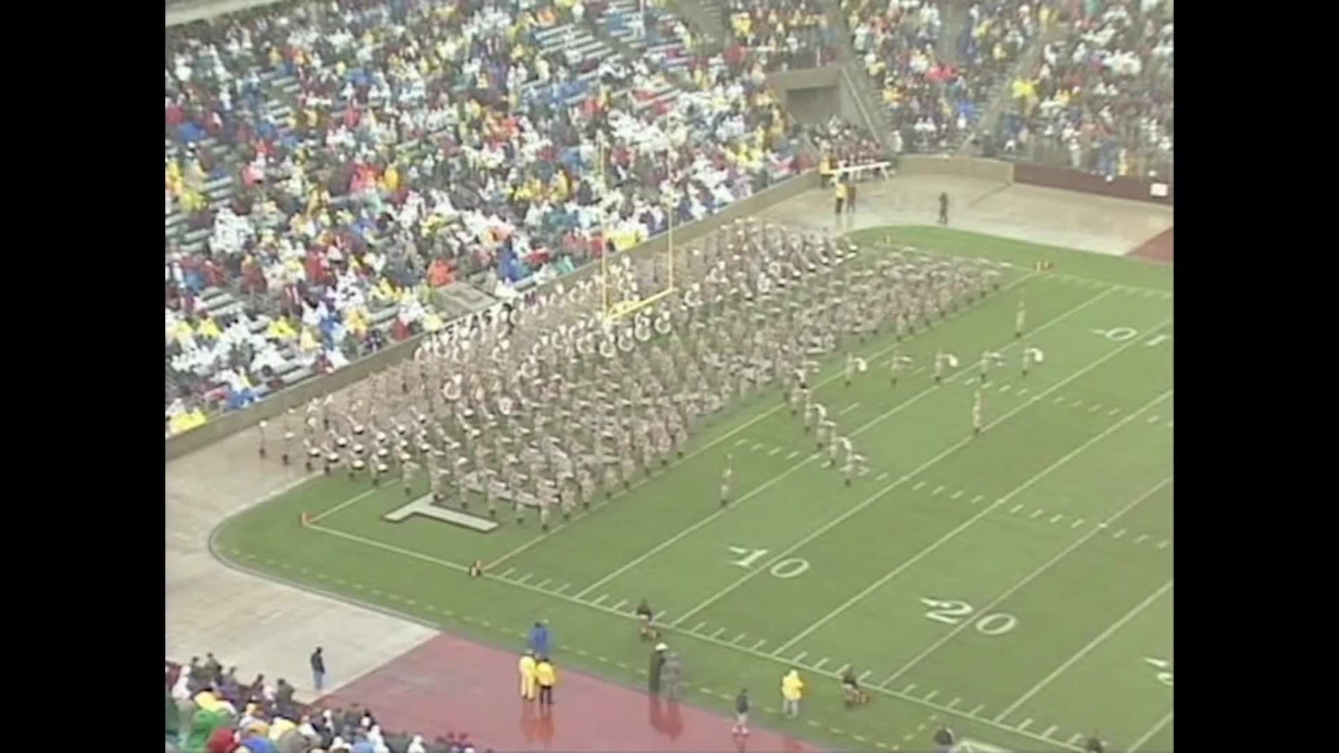 1999 TAMU vs Oklahoma State Halftime Drill