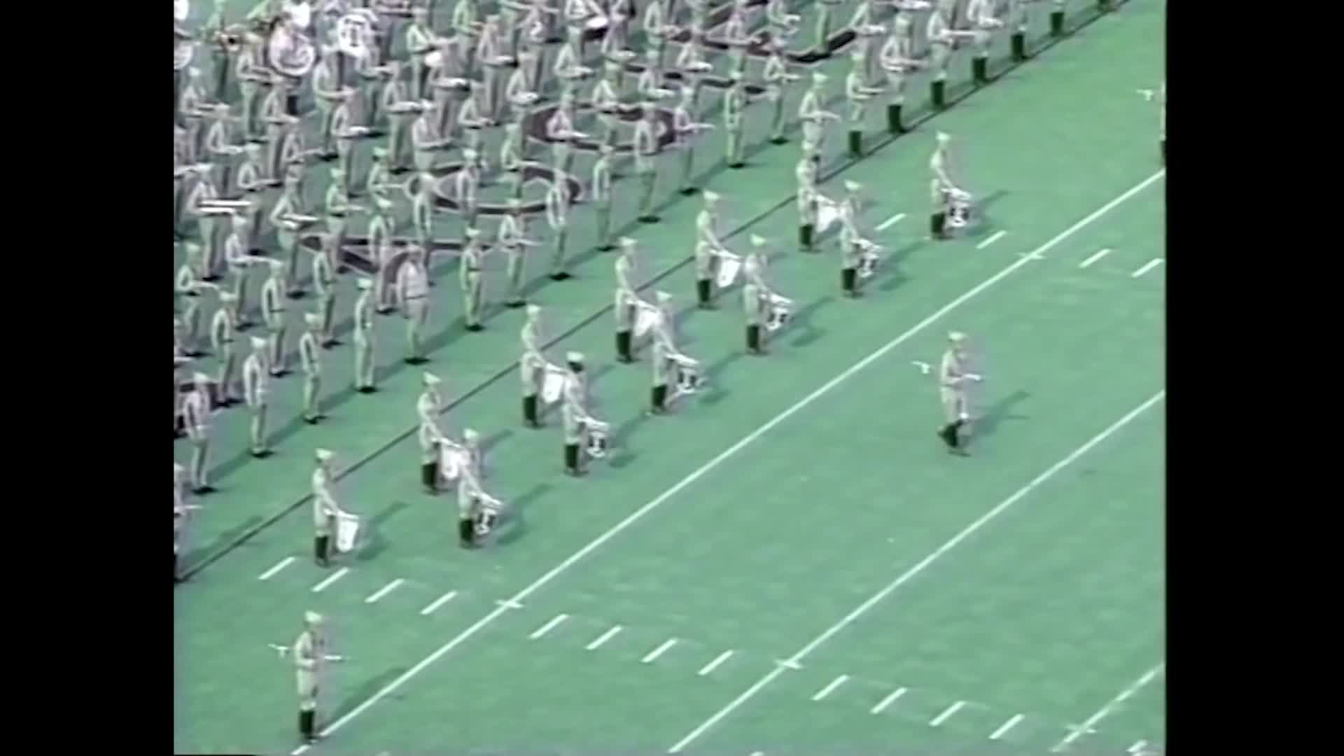 1991 TAMU vs Houston Halftime Drill