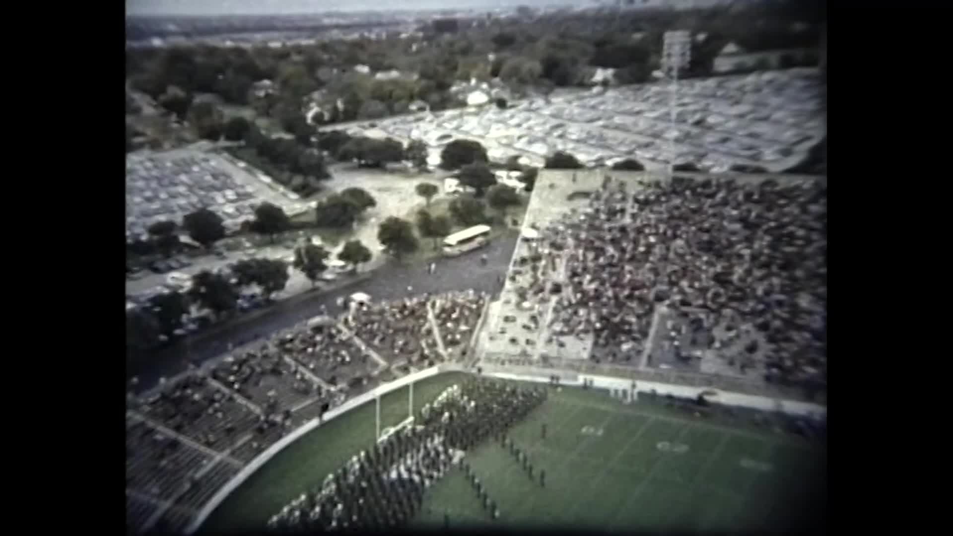 1983 TAMU vs TCU Halftime Drill