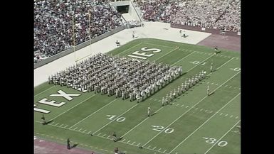 1999 TAMU vs Southern Miss Halftime Drill