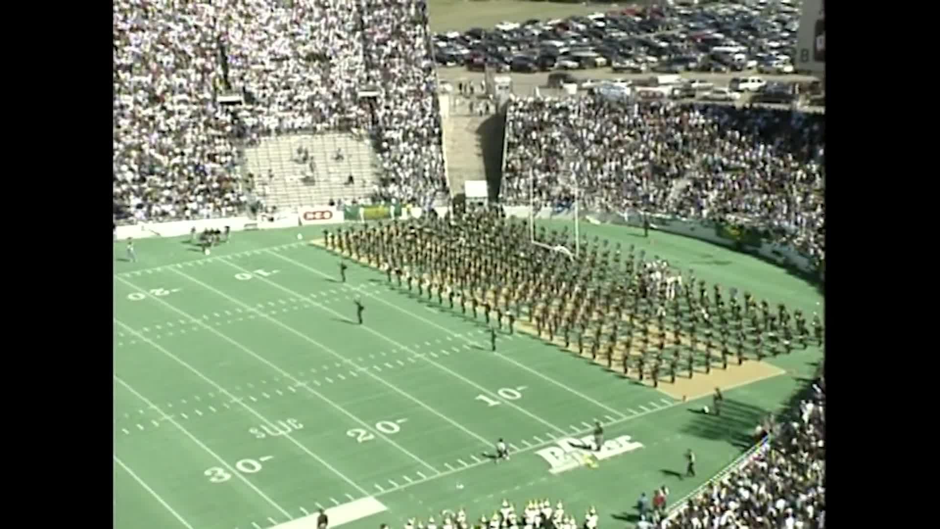 1995 TAMU vs Baylor Halftime Drill