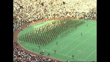 1995 TAMU vs Texas Halftime Drill