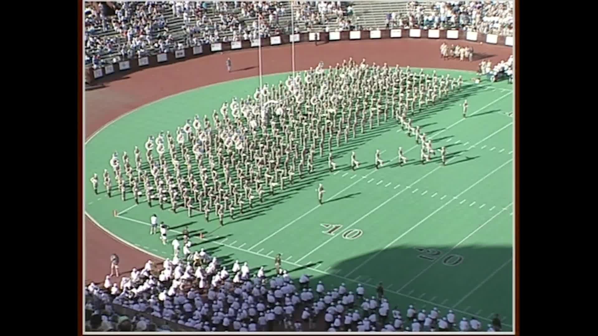 1994 TAMU vs Southern Miss Halftime Drill