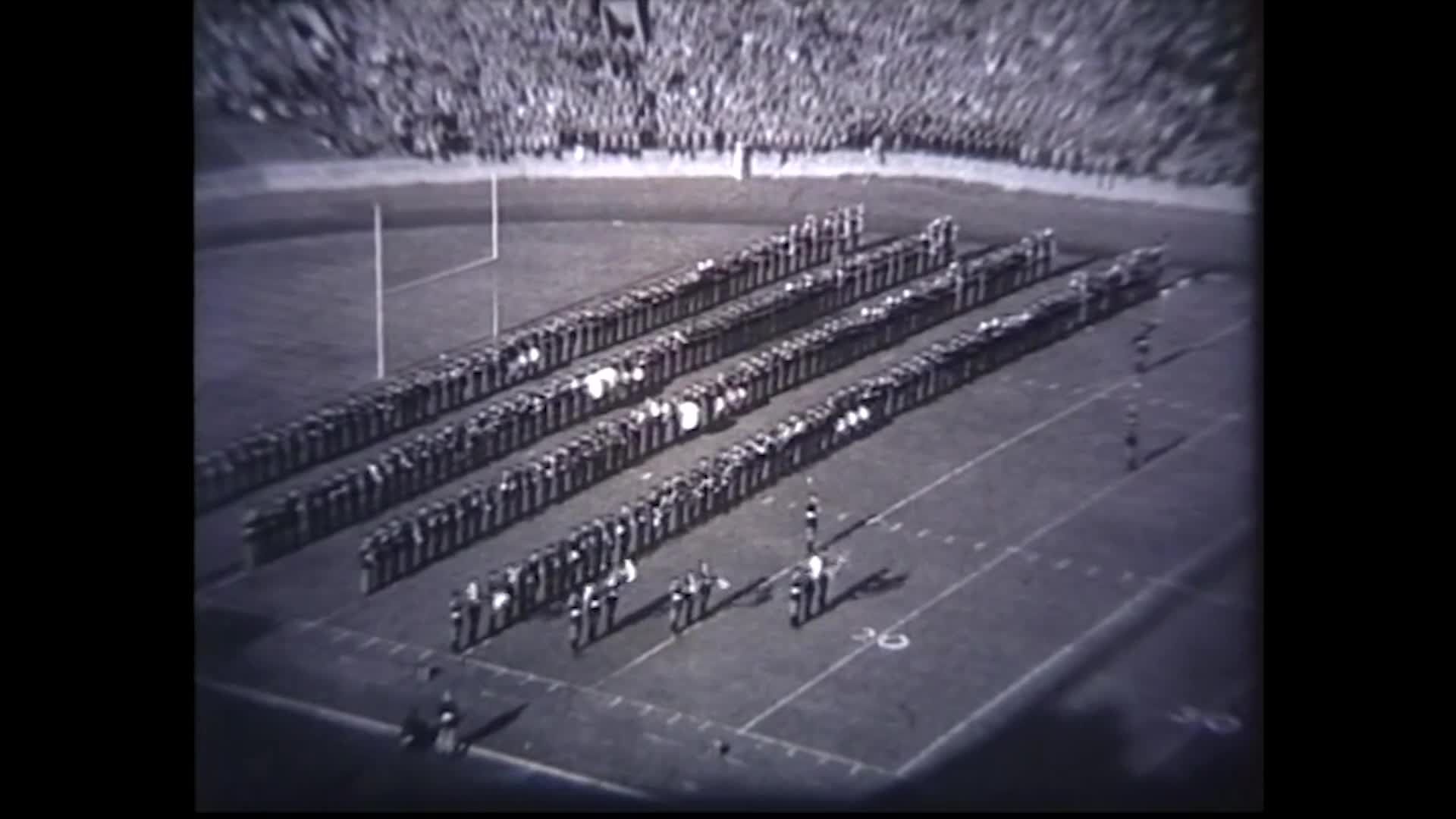 1961 TAMU vs SMU Halftime Drill