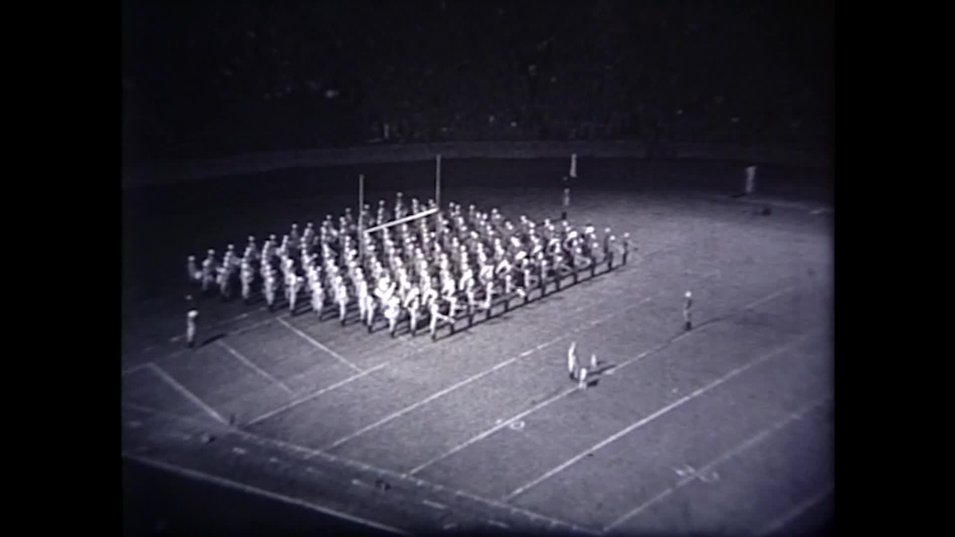 1960 TAMU vs Arkansas Halftime Drill