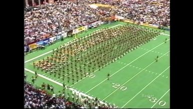 1995 TAMU vs Colorado Halftime Drill