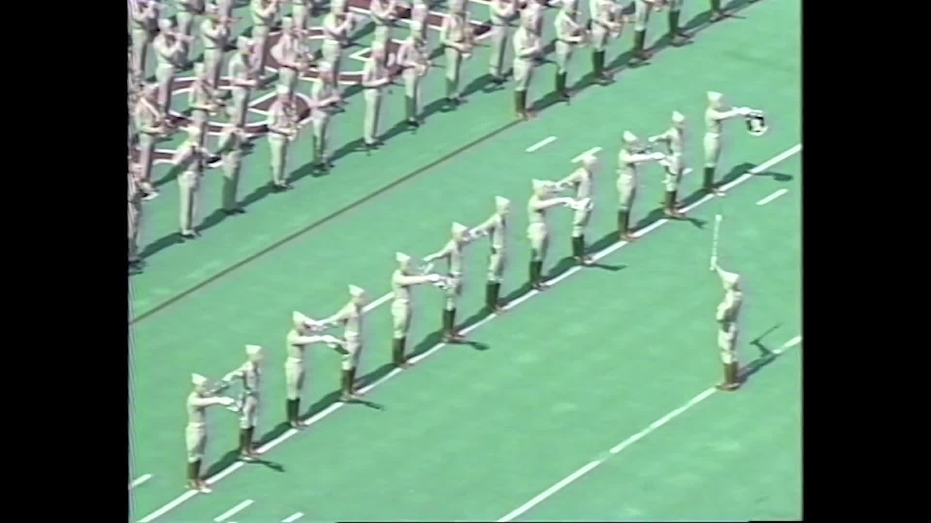 1988 TAMU vs Texas Tech Halftime Drill