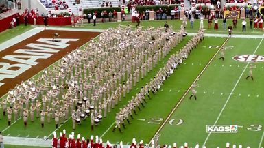 2014 TAMU vs Alabama Halftime Drill