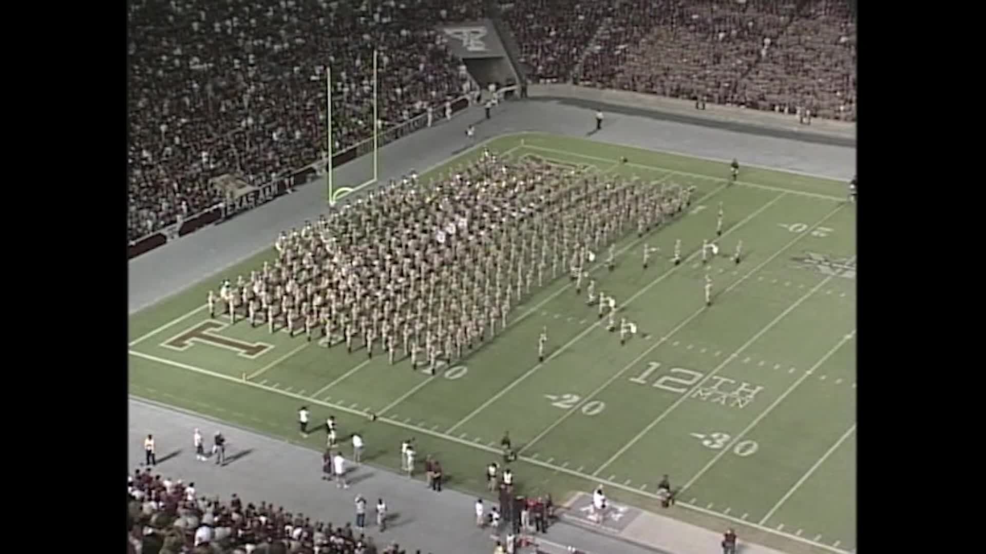 2007 TAMU vs UL Monroe Halftime Drill