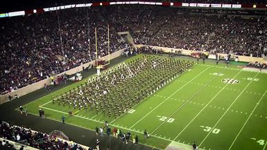 2015 TAMU vs Auburn Halftime Drill