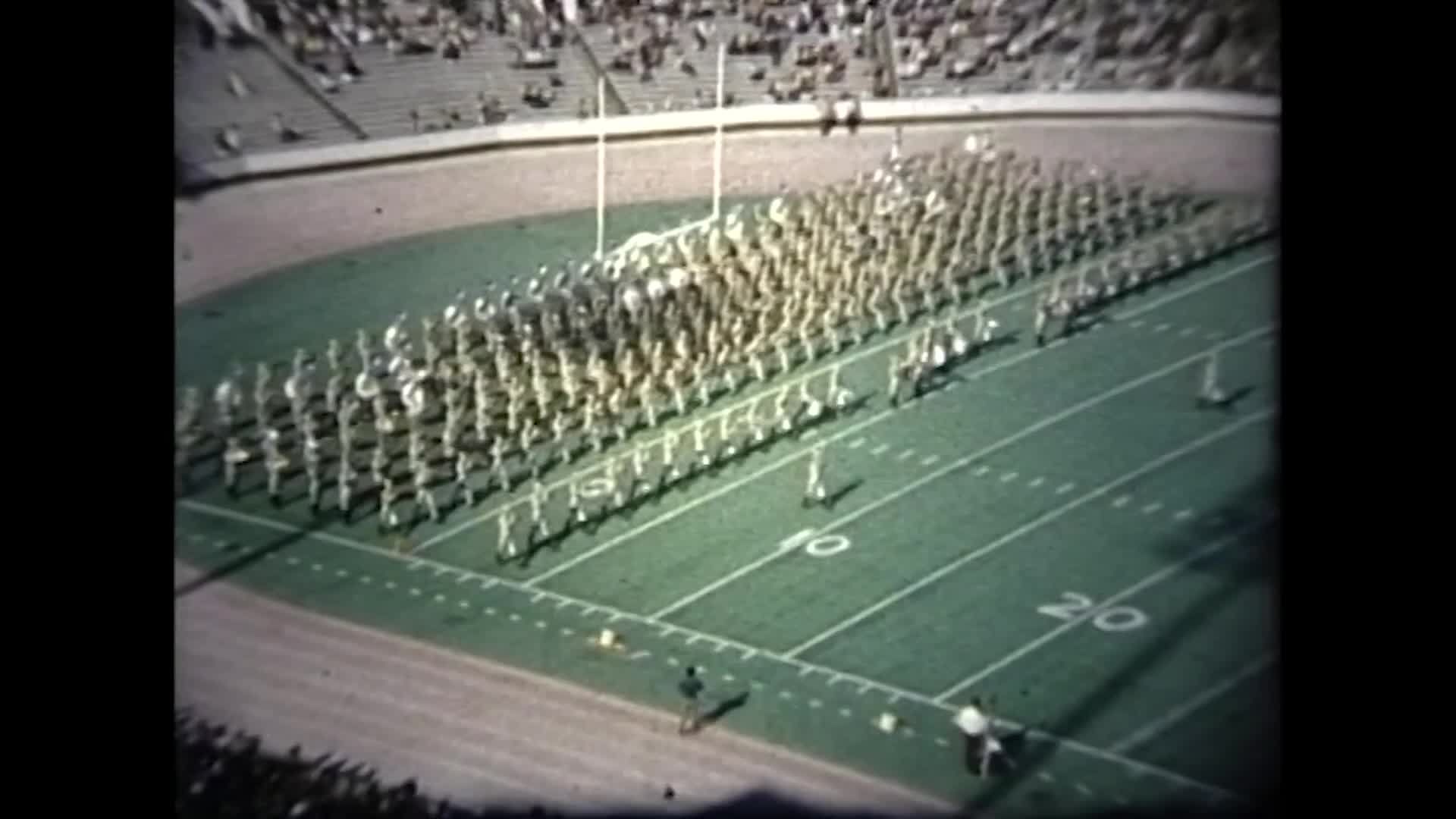 1973 TAMU vs SMU Halftime Drill